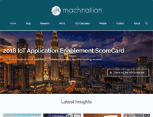 Tablet Screenshot of machnation.com